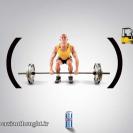 خلاقیت ، نوآوری و ایده های خاص کمیپن تبلیغاتی ، تبلیغات محیطی و تلویزیونی MaxxWeightlifter.jpg